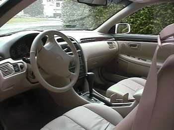 2000 Toyota Camry Solara SLE V6 interior - Ivory leather package